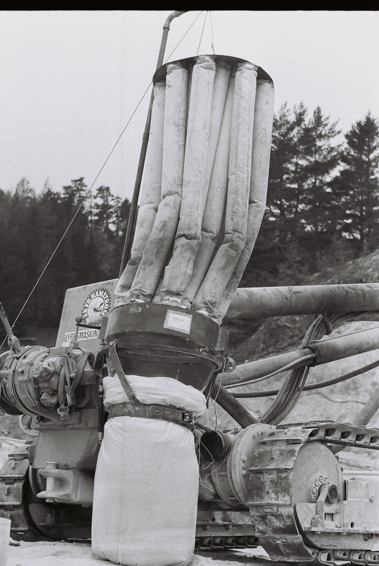 One of the first dust collectors from ILMEG 1971