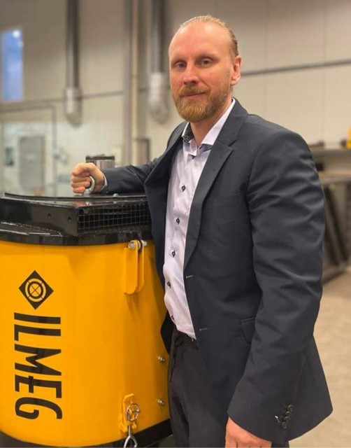 Jonathan Bogren, CEO ILMEG Products AB